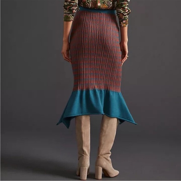 Current Air sweater Striped Skirt XS - Picture 2 of 6